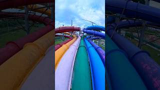Bella Ciao Playground Water Park 🏞️🌄 POV Parkour Fast Running Slide 🤯🔥😱