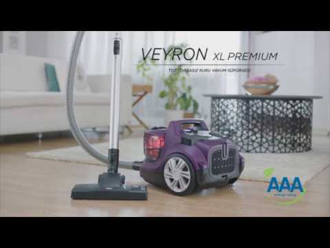 Fakir Veyron Turbo XL Premium Toz Torbasız Kuru Vakum Süpürge
