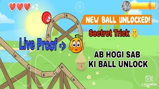 Red ball 4 - How To Unlock Orange Ball Secret Trick -LIVE PROOF- Far Side OF The Moon Achievement.. screenshot 2