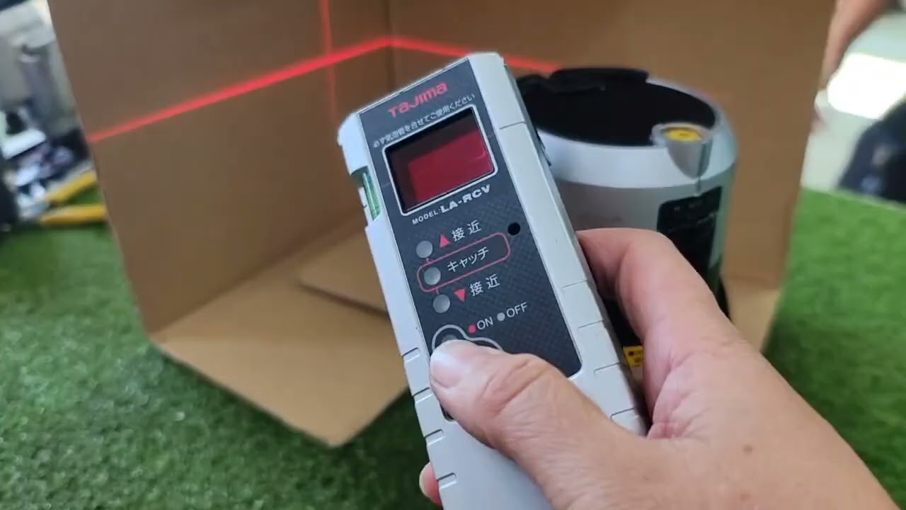 Tajima タジマ オートレーザー 墨出し器 AL-TYZ 簡易動作確認動画 工具