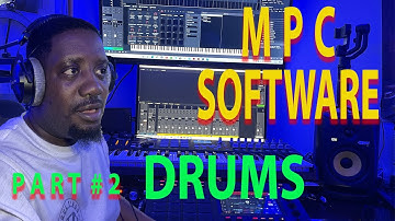 Making a beat with a loop in the mpc software from scratch part 2