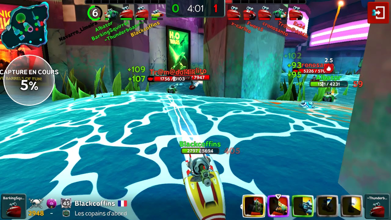 || Battle Bay || Blackoffins speeder explosive canon - One shot on a fixer