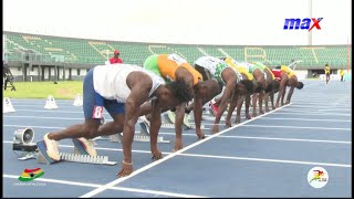 MEN’S 100M HEATS🔥 NIGERIA🇳🇬 & GHANA🇬🇭 WIN BIG - OLYMPICS 2024 QUALIFYING EVENT IN ACCRA