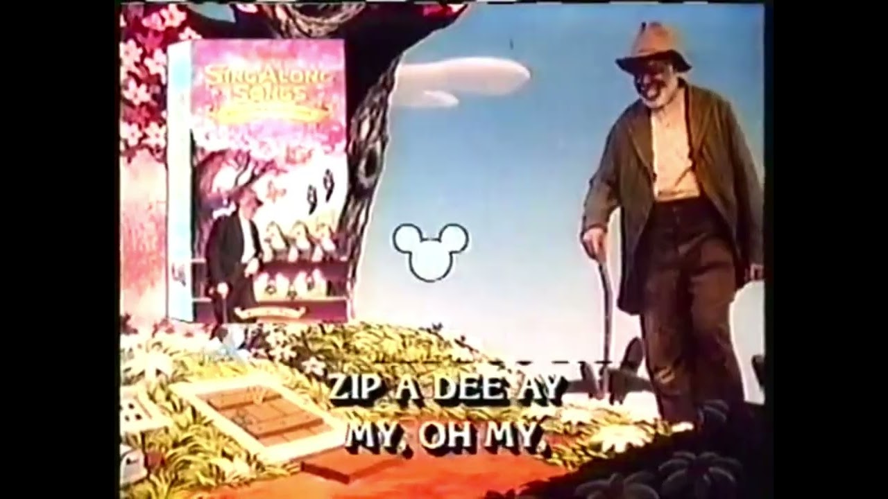 Closing to Disney's Sing-Along Songs: Zip-A-Dee-Doo-Dah 1986 VHS