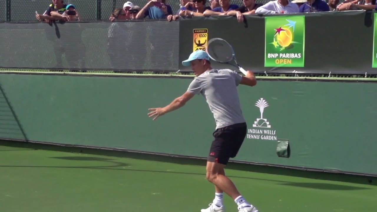 Tomas Berdych Forehand Slow Motion - Tennis Forehand - YouTube