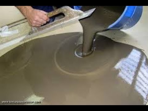فيديو: كيف تملأ الأرضية السائلة بيديك؟