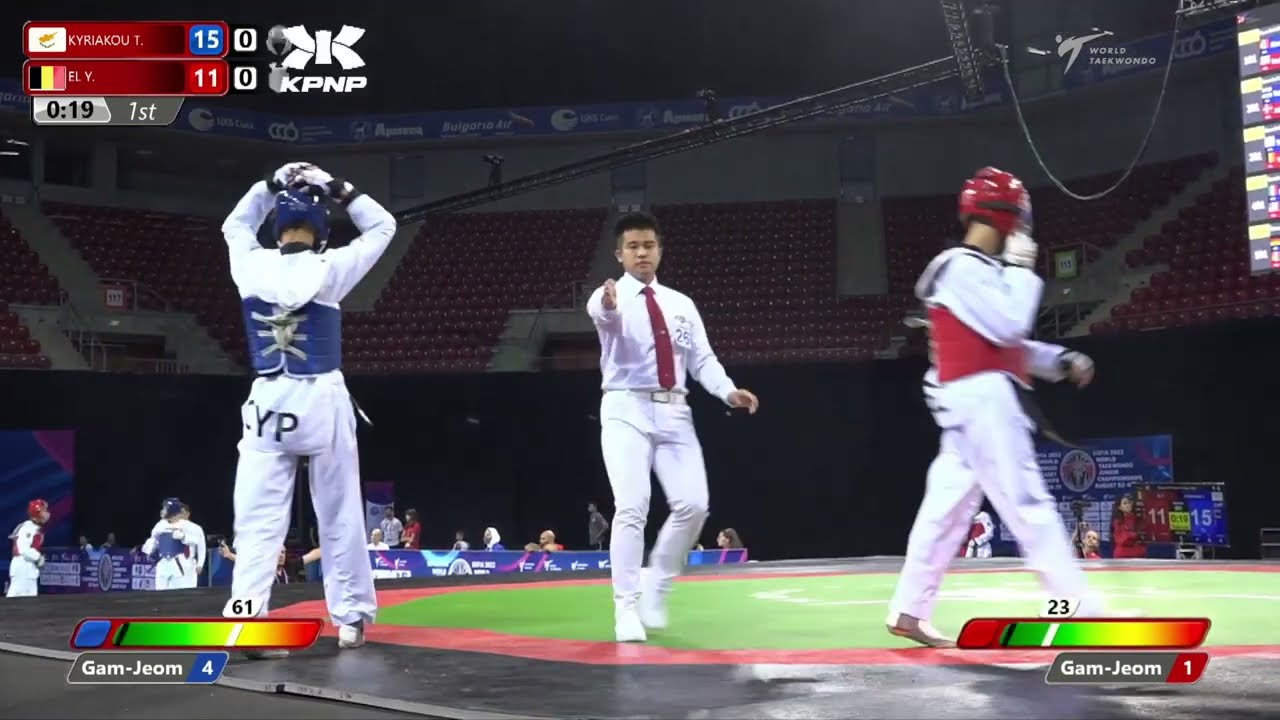 301 R64 Boys  57kg CYP KYRIAKOU T  BEL EL Y