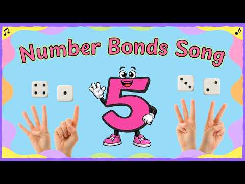Number Bonds to 5 Song | I Can Make 5 | Classroom Maths Music for Kids