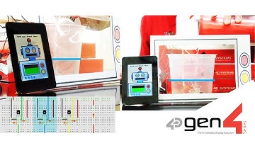 Water Level Sensor featuring gen4-uLCD-32D