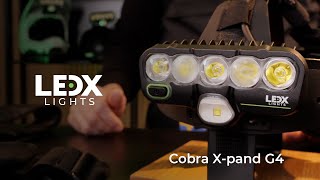 Ledx Lights Cobra X-Pand G4 - Ultra Performance Headlamp