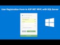 ASP.NET MVC #37 - User Registration Form With SQL Server | FoxLearn