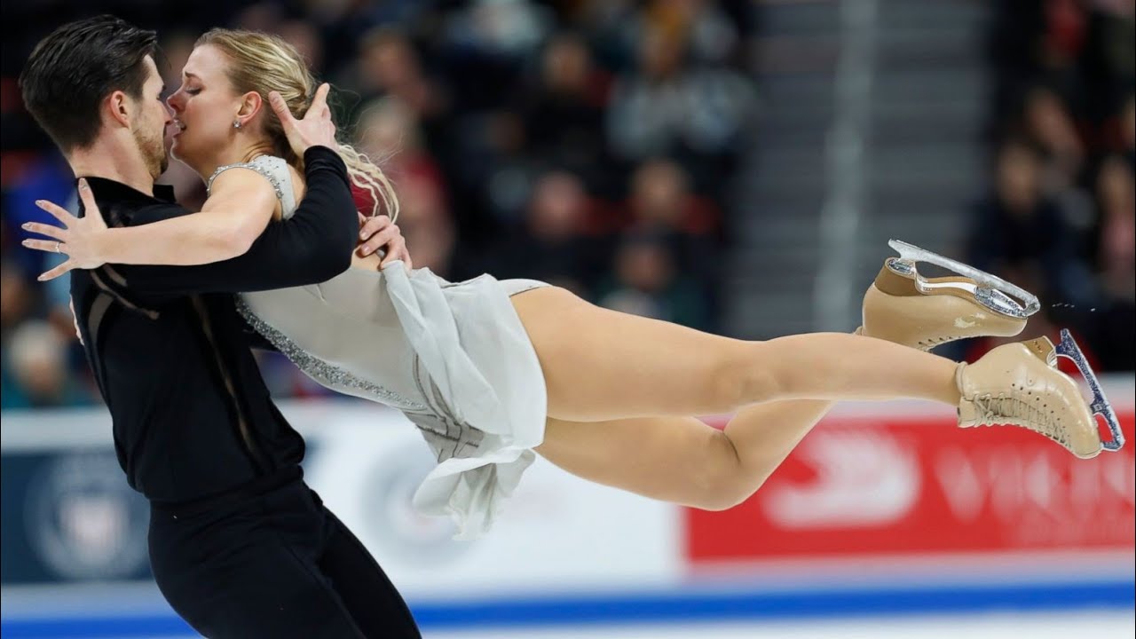 US figure skating team wins silver medal after clutch performance by ...