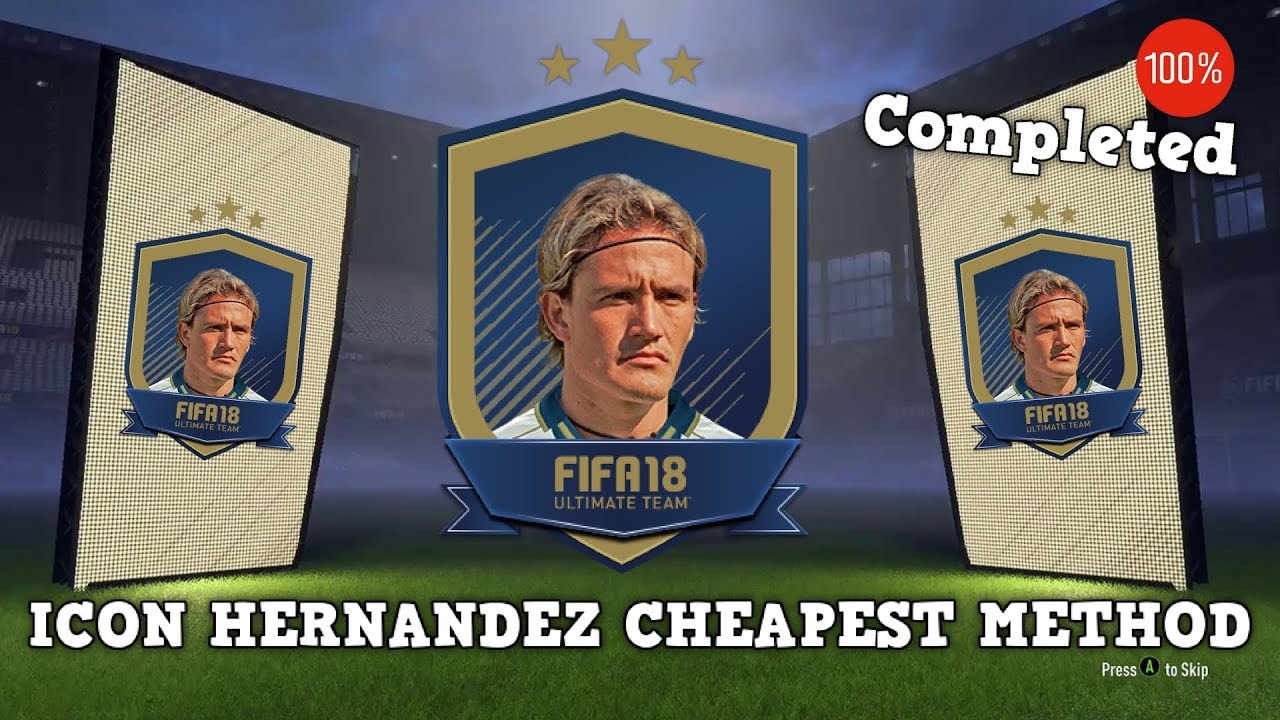 FIFA18 PRIME ICON 90 HERNANDEZ SBC DONE FOR UNDER 900K