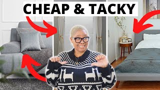 8 Reasons Why Your House Looks CHEAP!!! Common Interior Design Mistakes \& How to Fix Them!