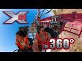 X2 at Six Flags Magic Mountain in 360°