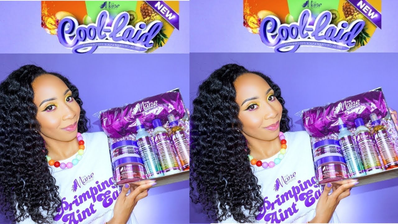 The Mane Choice Exotic Cool Laid Collection!! My first video of 2019 🥝🍍💙