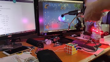 arduino与Unity游戏通过8266的6050陀螺仪实现互动,这次测试多钓竿的情况