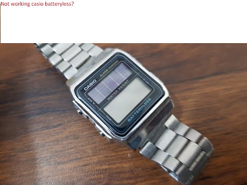 How casio batteryless
