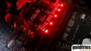LED on ASUS Z170 Pro Gaming Motherboard
