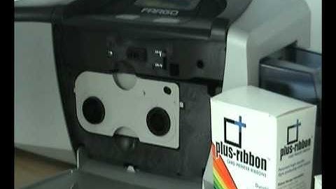 Plus-Ribbon Fargo PR-442xx series YMCKO/K print quality demo