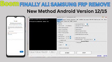 Finally New Method ✔ Samsung FRP Bypass Tool 2025 / All Samsung FRP Unlock Android Version 13/15
