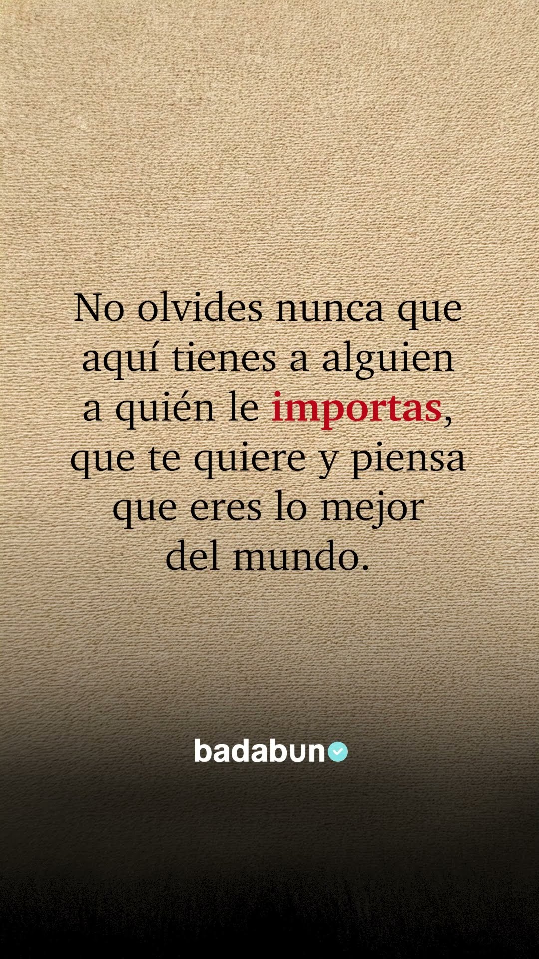 No lo olvides nunca ❤️‍?