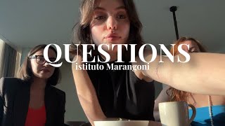 QUESTIONS: плюсы и минусы Istituto Marangoni, сколько стоит жизнь в Милане, советы про проживание