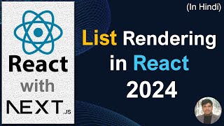 Famous React Js Tutorial #6 List Rendering in React Js | React List Rendering Profile