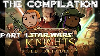 Two Best Friends Play: Star Wars (KOTOR) Compilation Part 1: Phantom Pockets