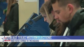 East Texas voter turnout breaks records
