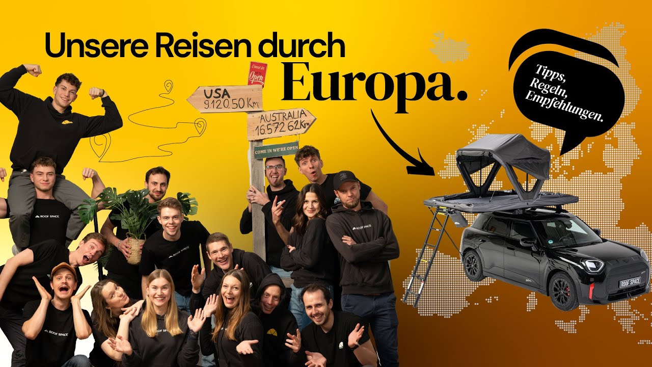 Dachzelt-Roadtrip 2026: Alles, was du über Routen, Regeln & Ausrüstung wissen musst