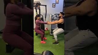 Partner Workout Challengeš„ Can you try this? #shorts #imkavy