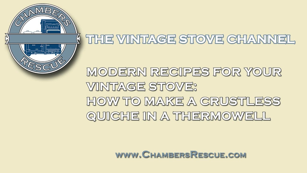 How to Make a Crustless Quiche in a Thermowell Modern Recipes for