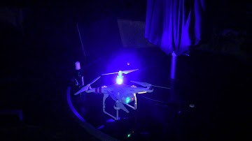 DJI Phantom 2 with anti collision strobes. LED.