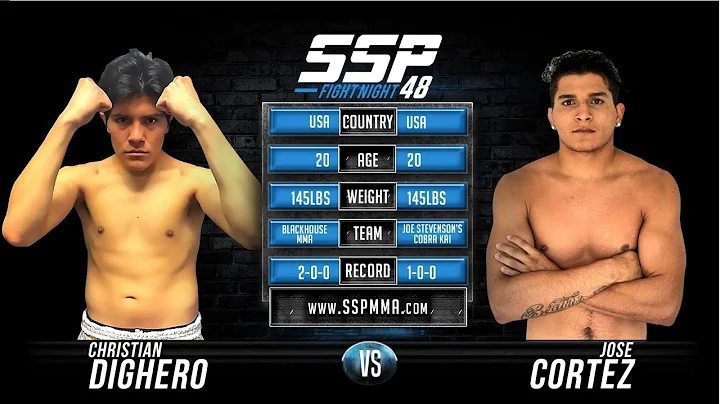 Christian Dighero vs Tony Cortez - SSP 48