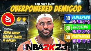 BEST 6'9 ISO BUILD IN NBA 2K23 CURRENT GEN! BEST CURRENT GEN BUILD NBA2K23 (FACE UP FOUR)