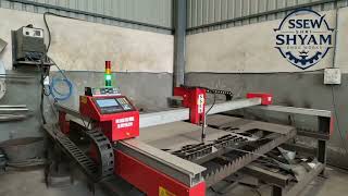 Cnc plasma cutting machine portable cum gantry.
