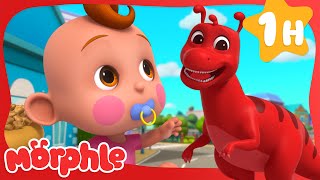 Magic Giant Baby Chaos  | My Magic Pet Morphle | Morphle Dinosaurs  Cartoons for Kids