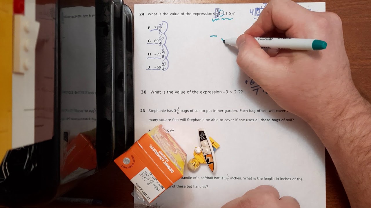 TEKS 7.3(A) - Basic mathematical operations