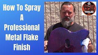 How To Spray A Professional Metal Flake Finish