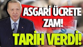 ASGARİ ÜCRETE ZAM! TARİH VERDİ!