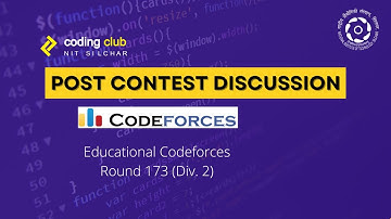Educational Codeforces Round 173 (Div. 2) | Problem Discussion