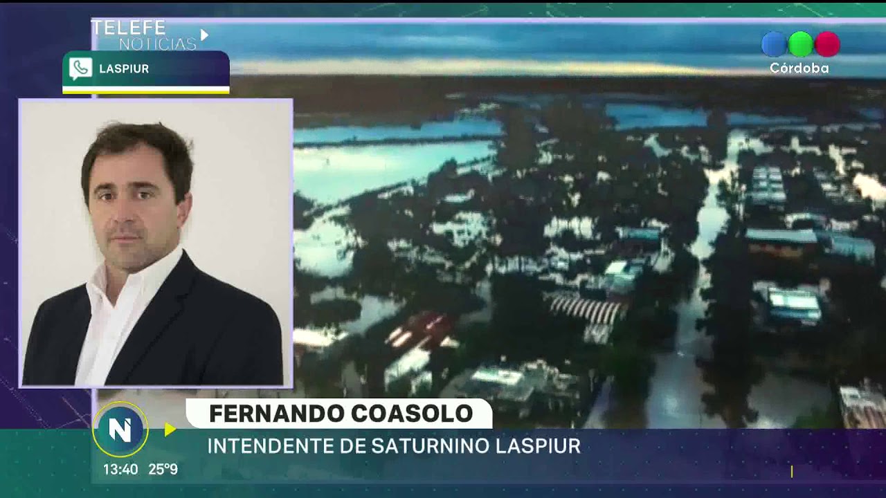 Quedan 140 evacuados por la inundación en Saturnino Laspiur