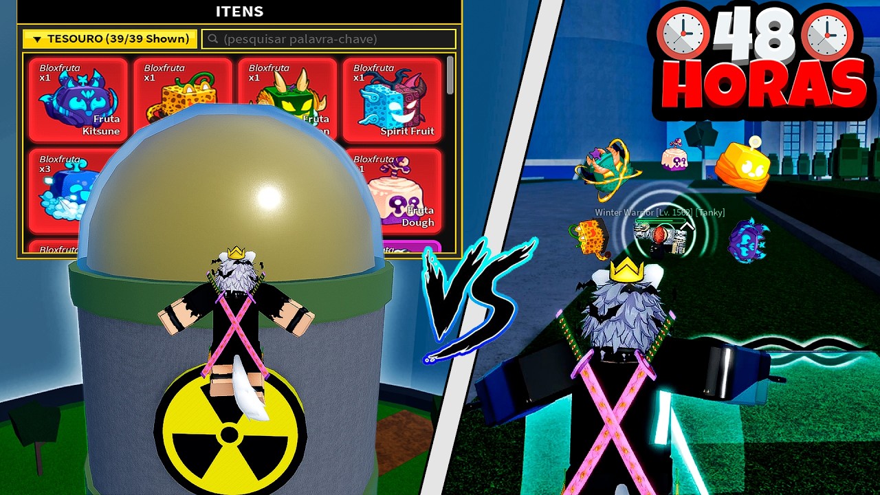 PASSEI 48 HORAS FAZENDO FACTORY e RAID PIRATA pra VER QUAL da a MELHOR ...