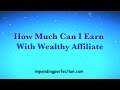 How Much Can I Earn With Wealthy Affiliate