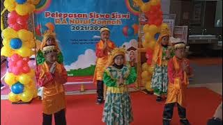 TARI BARAKALLAH ANAK TK RA NURUL JANNAH || PELEPASAN SISWA DAN SISWI TAHUN AJARAN 2021/2022