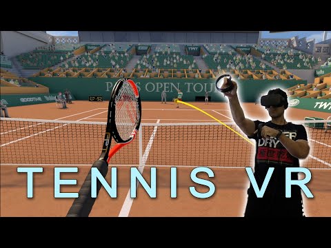 First Person Tennis - The real tennis simulator. VR Gameplay