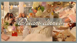 Hosting a dinner party...💫