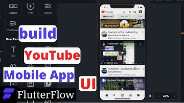 FlutterFlow - build Youtube Mobile App UI in FlutterFlow