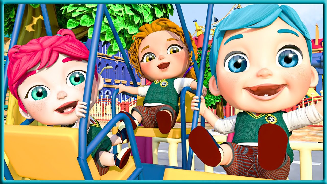 Swing Song | Nursery Rhymes | Kids Songs | Lolo Cartoon After School Club